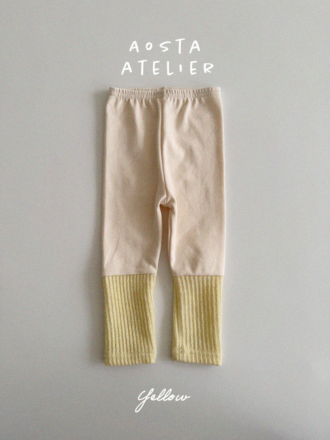 【韓国直送便】Baby & Kids Chewy leggings / 韓国子供服 AOSTA 2025春夏 / ko435