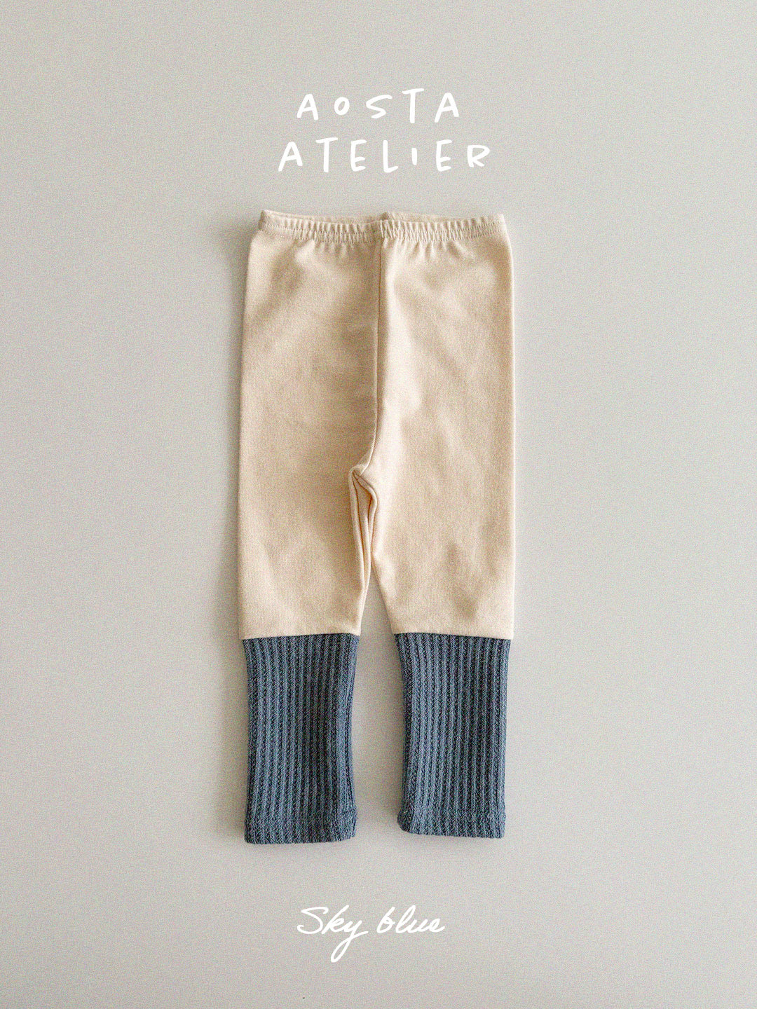 【韓国直送便】Baby & Kids Chewy leggings / 韓国子供服 AOSTA 2025春夏 / ko435