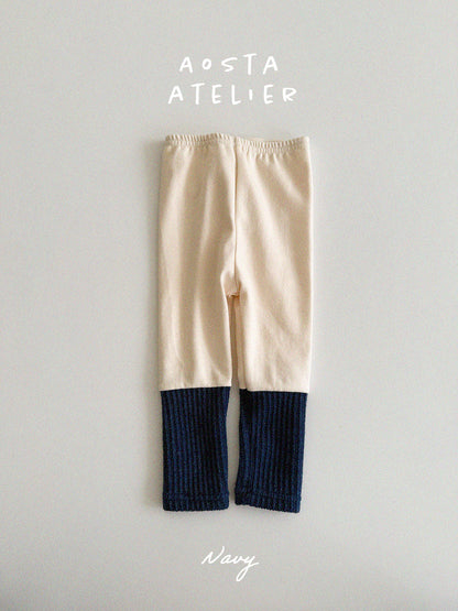 【韓国直送便】Baby & Kids Chewy leggings / 韓国子供服 AOSTA 2025春夏 / ko435