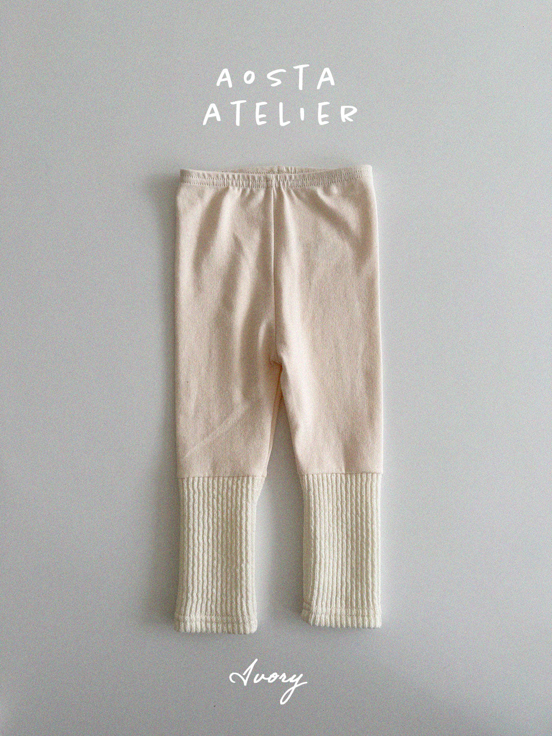 【韓国直送便】Baby & Kids Chewy leggings / 韓国子供服 AOSTA 2025春夏 / ko435