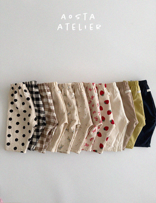 【韓国直送便】Baby & Kids Chino pants / 韓国子供服 AOSTA 2025春夏 / ko436