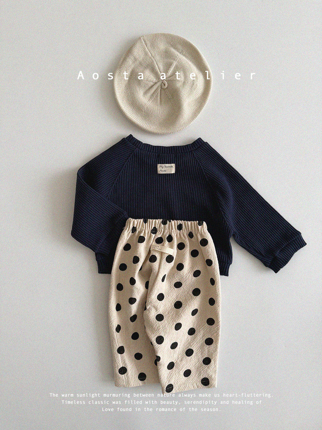 【韓国直送便】Baby & Kids Chino pants / 韓国子供服 AOSTA 2025春夏 / ko436