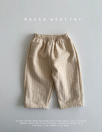 【韓国直送便】Baby & Kids Chino pants / 韓国子供服 AOSTA 2025春夏 / ko436