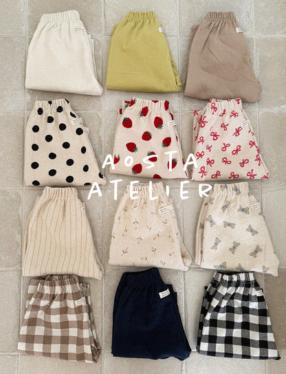 【韓国直送便】Baby & Kids Chino pants / 韓国子供服 AOSTA 2025春夏 / ko436