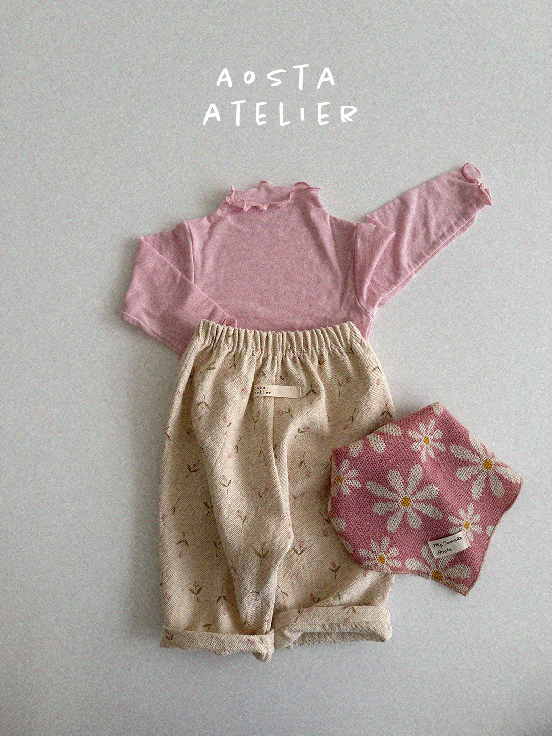 【韓国直送便】Baby & Kids Chino pants / 韓国子供服 AOSTA 2025春夏 / ko436