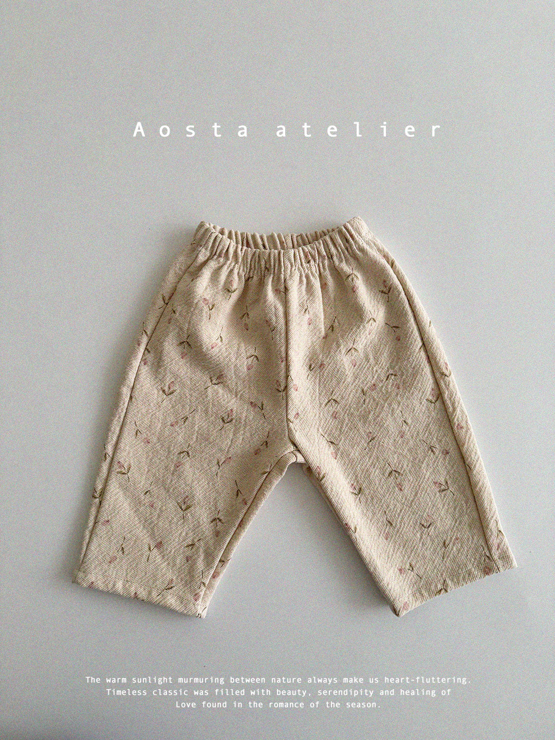 【韓国直送便】Baby & Kids Chino pants / 韓国子供服 AOSTA 2025春夏 / ko436