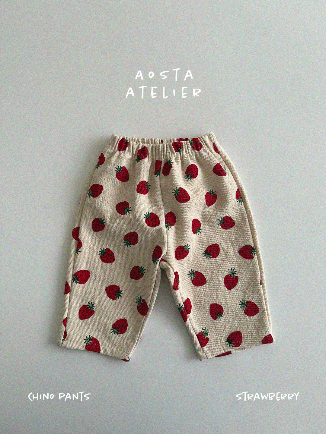 【韓国直送便】Baby & Kids Chino pants / 韓国子供服 AOSTA 2025春夏 / ko436