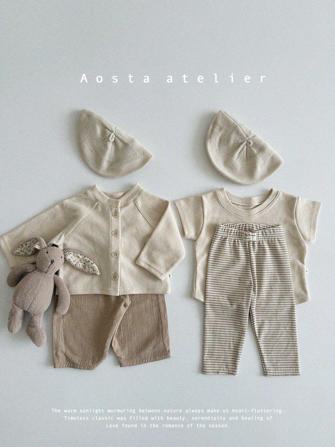 【韓国直送便】Baby & Kids Chino pants / 韓国子供服 AOSTA 2025春夏 / ko436