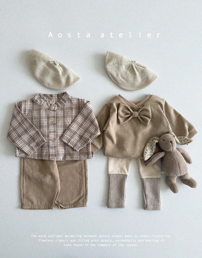 【韓国直送便】Baby & Kids Chino pants / 韓国子供服 AOSTA 2025春夏 / ko436