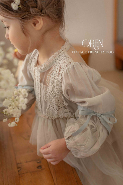 【韓国直送便】Baby & Kids Elizabeth lace suit & one-piece / 韓国子供服 OREN 2025春夏 / ko439