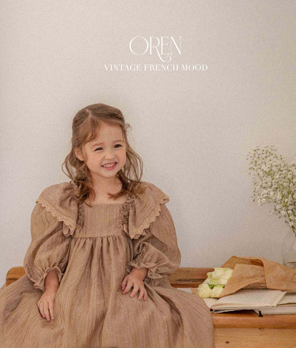 【韓国直送便】Baby & Kids Lily Frill suit & one-piece / 韓国子供服 OREN 2025春夏 / ko440