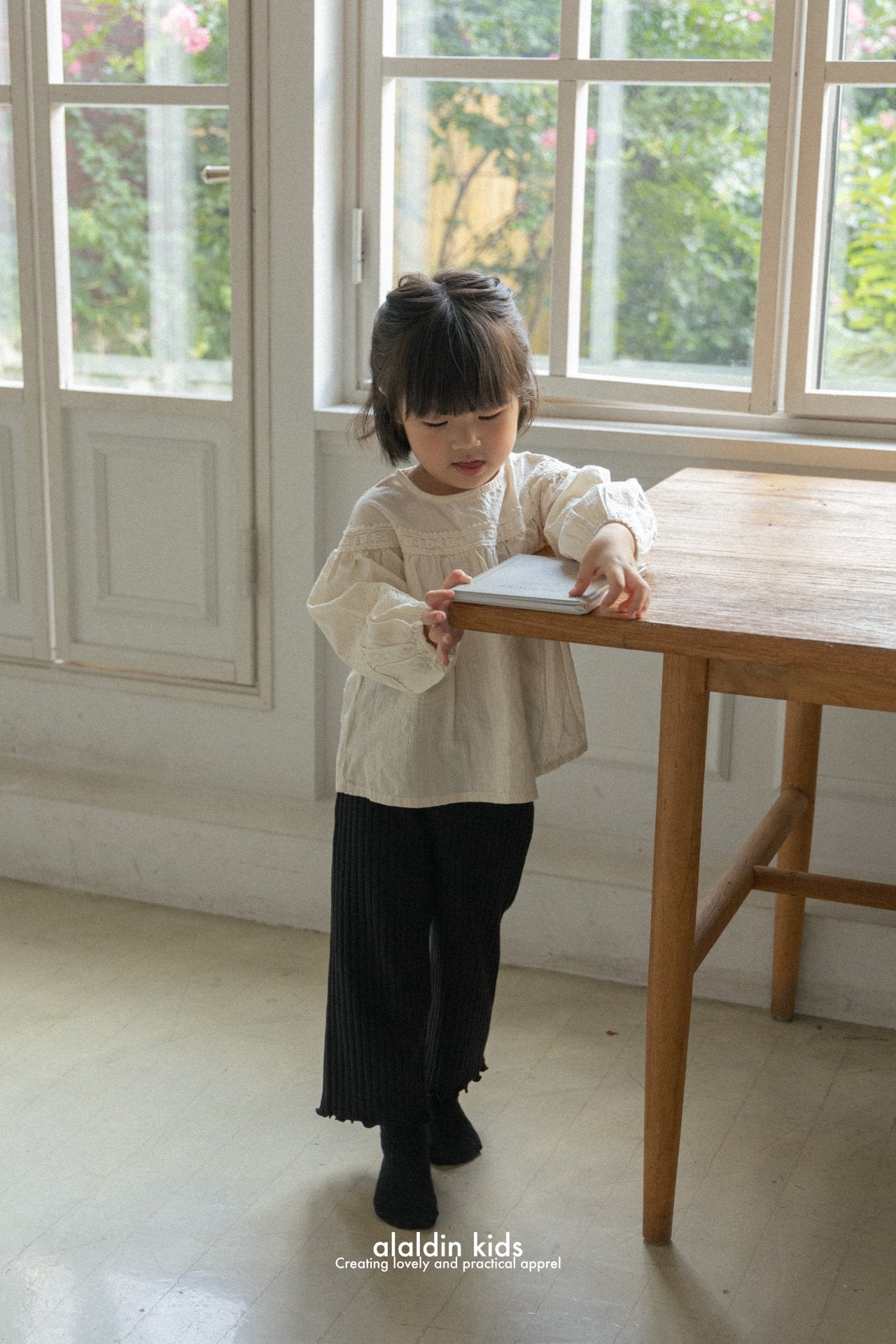 【韓国直送便】ko136 Ribbed pants / 6color / XS(75)-XL(115) / aladin kids 2024fw