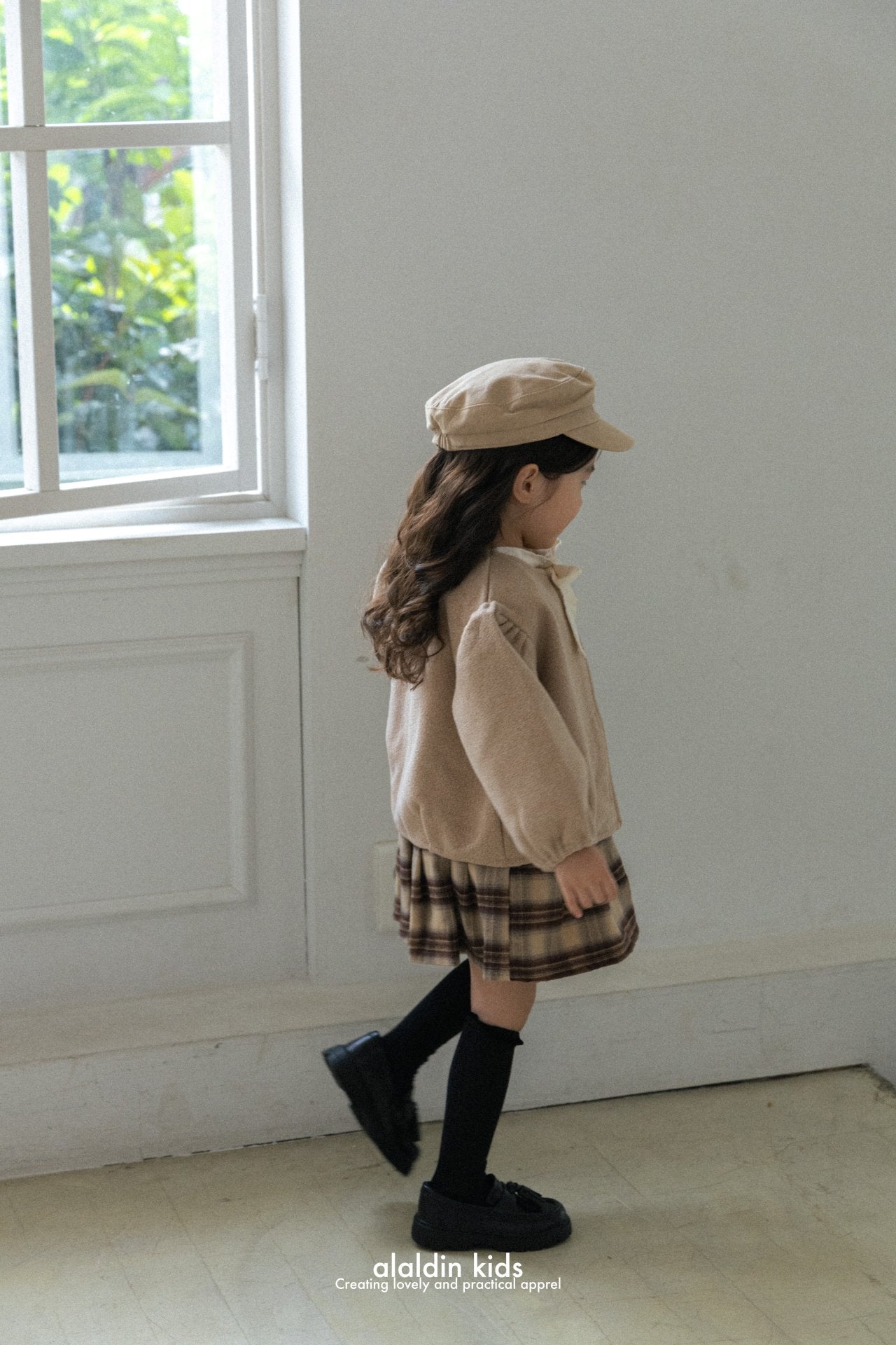 【韓国直送便】ko141 Wrinkled puff jacket / 2color / XS(75)-XL(115) / aladin kids 2024fw