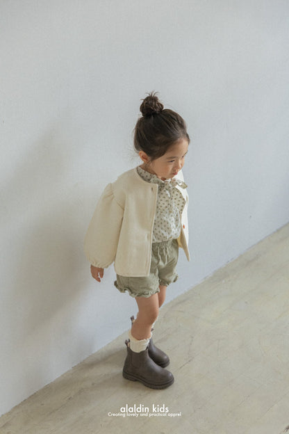 【韓国直送便】ko150 Autumn frill shorts / 2color / XS(75)-XL(115) / aladin kids 2024fw