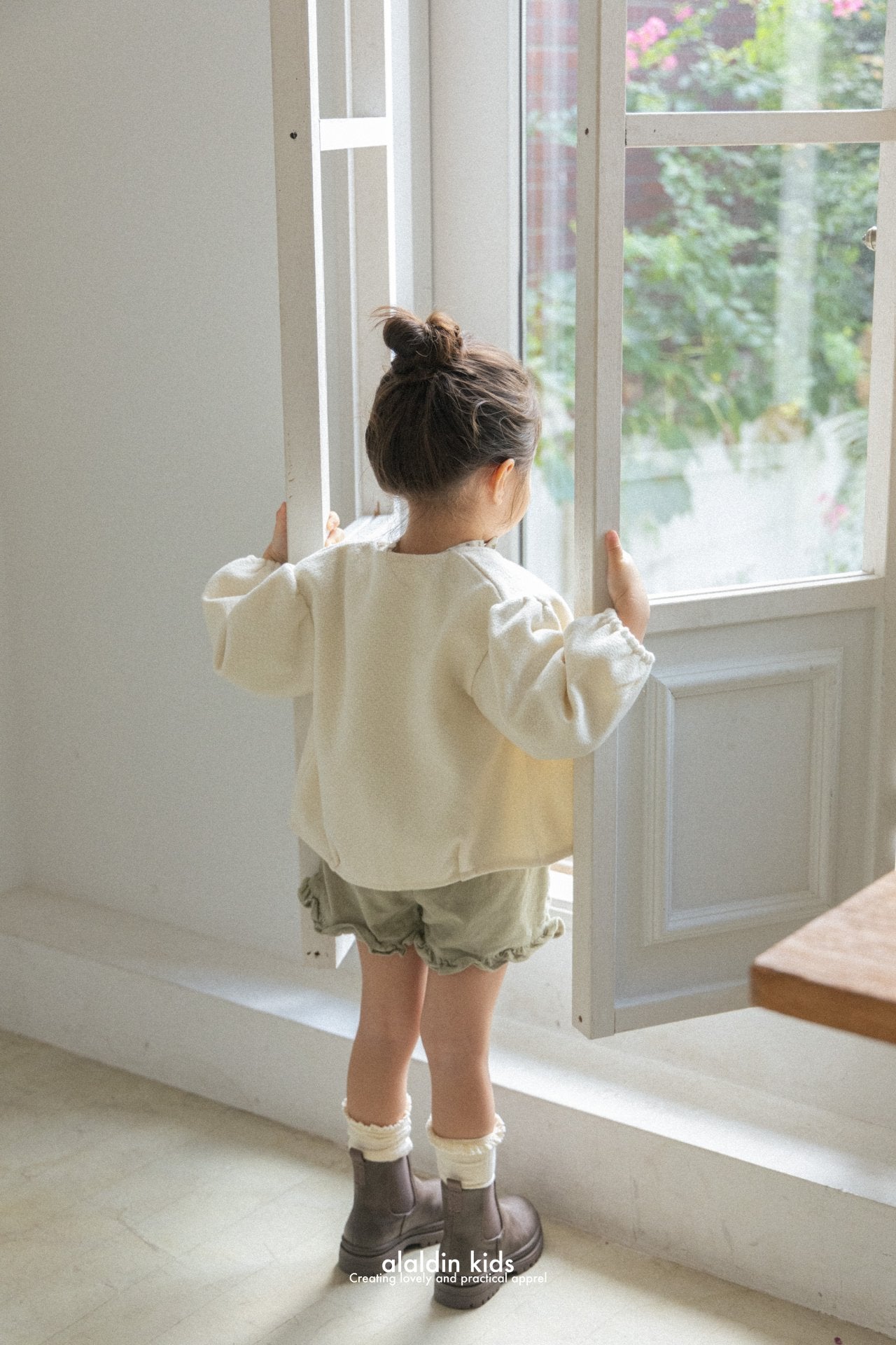 【韓国直送便】ko150 Autumn frill shorts / 2color / XS(75)-XL(115) / aladin kids 2024fw