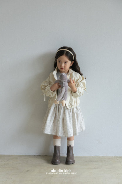 【韓国直送便】ko138 Calm flower skirt / 1color / XS(75)-XL(115) / aladin kids 2024fw