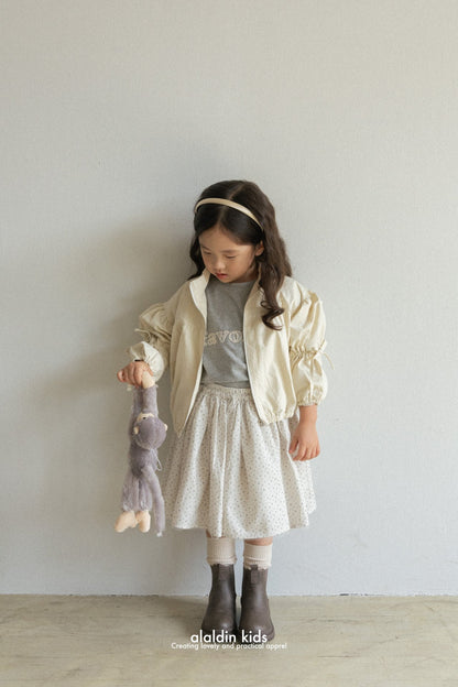 【韓国直送便】ko138 Calm flower skirt / 1color / XS(75)-XL(115) / aladin kids 2024fw