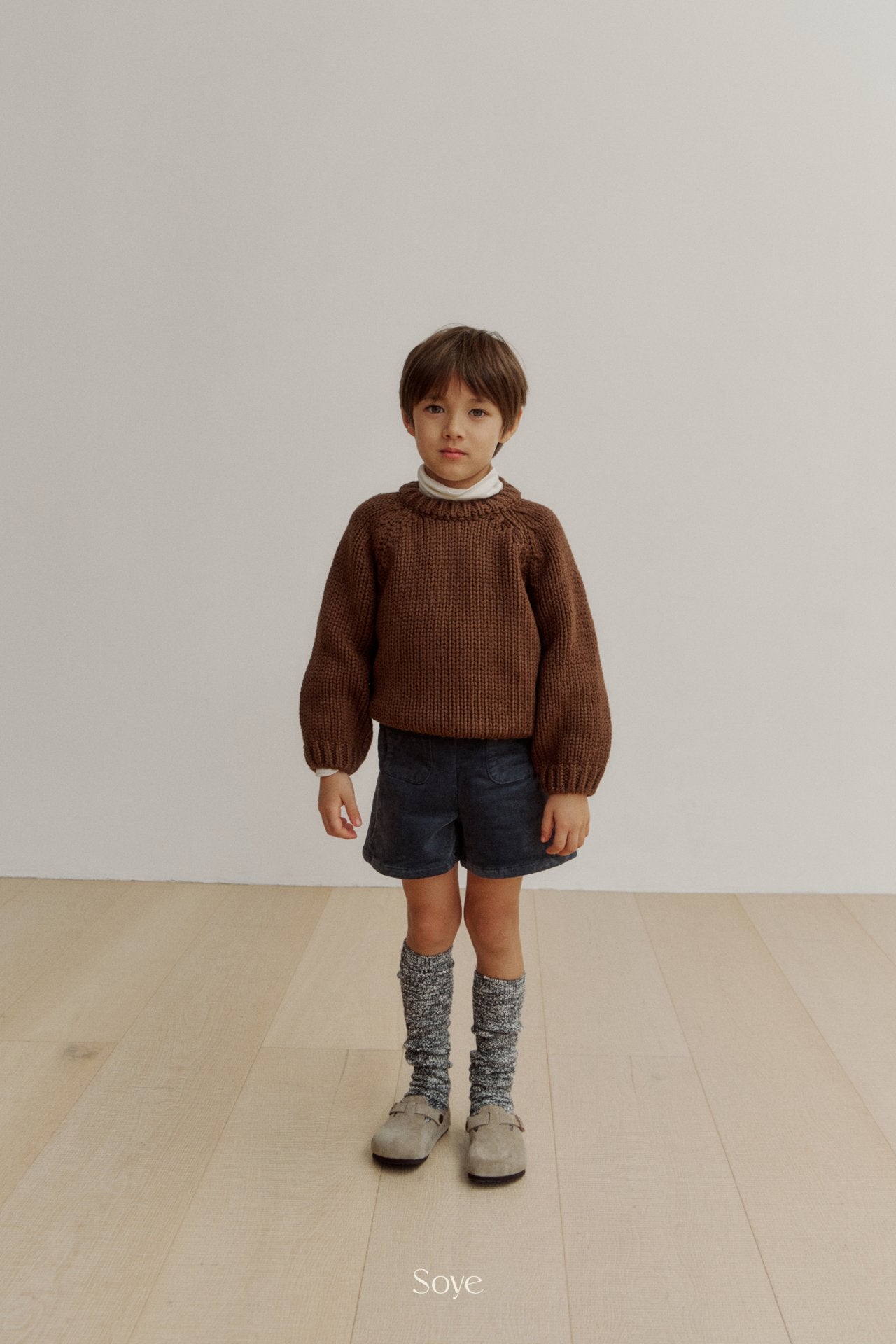 【韓国直送便】Chloe round  / 4color / 80-120cm相当 / soye kids 2024winter / ko334