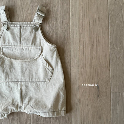 【即納】【40％OFF】Baby Buckle overalls suit  2024SS BEBEHOLIC