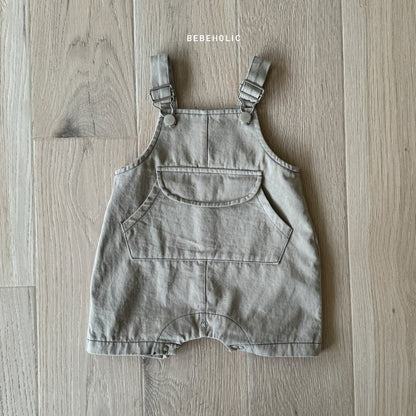 【即納】【40％OFF】Baby Buckle overalls suit  2024SS BEBEHOLIC