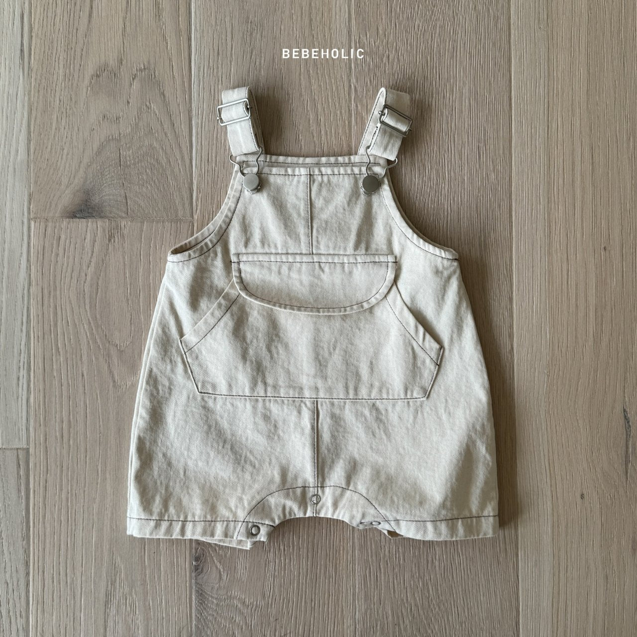 【即納】【40％OFF】Baby Buckle overalls suit  2024SS BEBEHOLIC