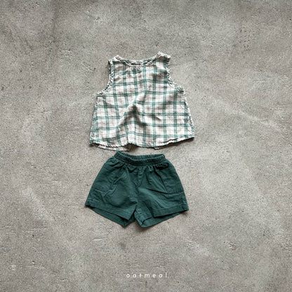 【30%OFF】Baby Got bloomer set / Got Set up oatmeal 2024SS