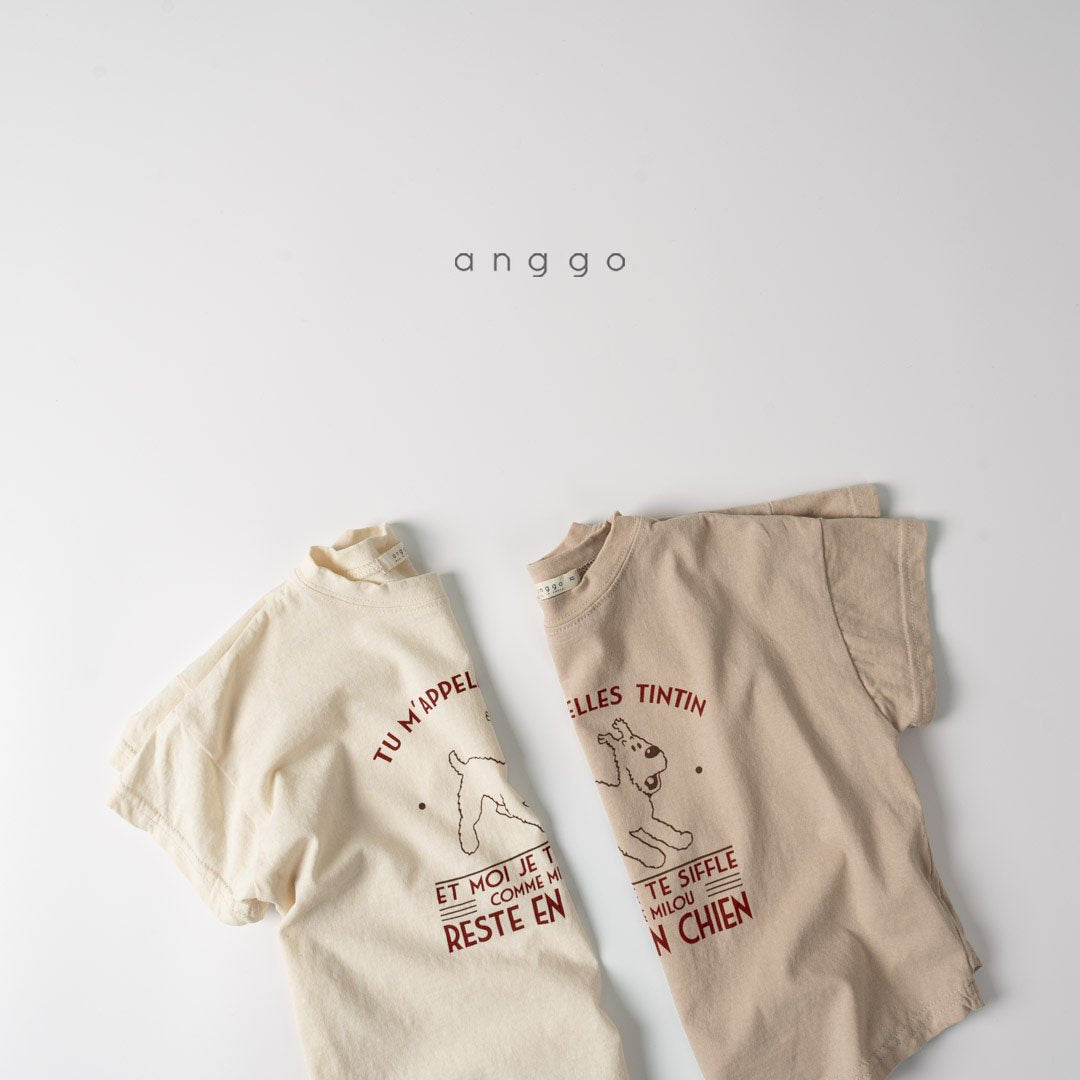 【 30%OFF】anggo Kids Puppy T-shirt / 80-120 2024SS