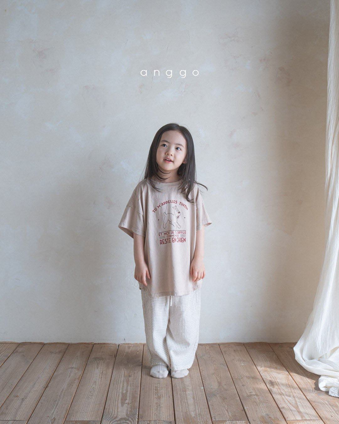 【 30%OFF】anggo Kids Puppy T-shirt / 80-120 2024SS