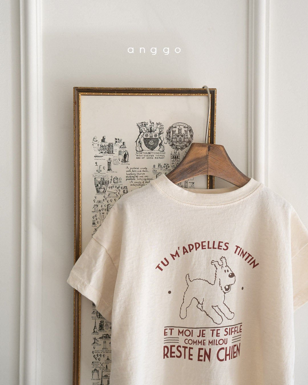 【 30%OFF】anggo Kids Puppy T-shirt / 80-120 2024SS